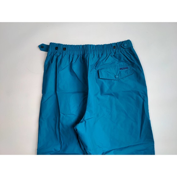 Columbia Womens Ski Snow Snowboarding Pants Size XL Blue 100% Nylon SEE DESC - Picture 8 of 12